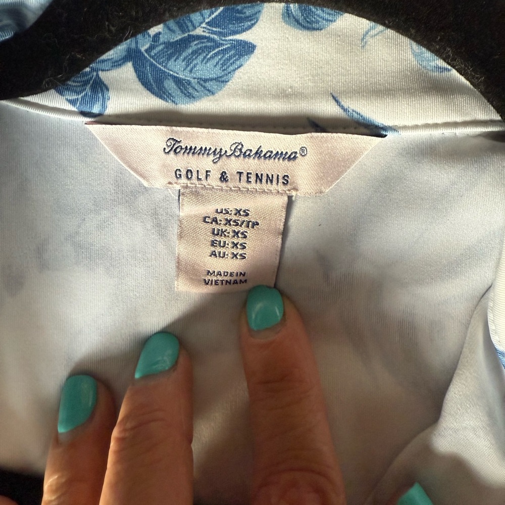 Tommy Bahama Light Blue Floral Shirt